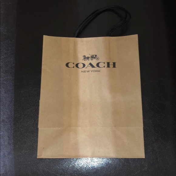 Coach Bags Coach Paper Gift Bag Poshmark